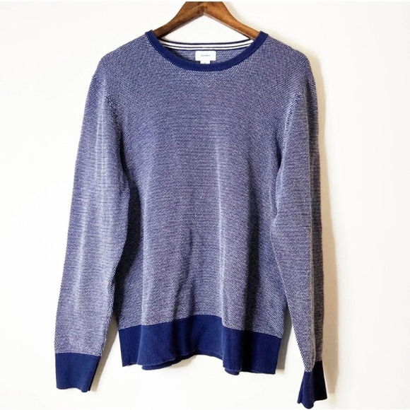 Knit Crewneck Sweater 100% Cotton Size XL Old Navy Fall Winter - Picture 1 of 8
